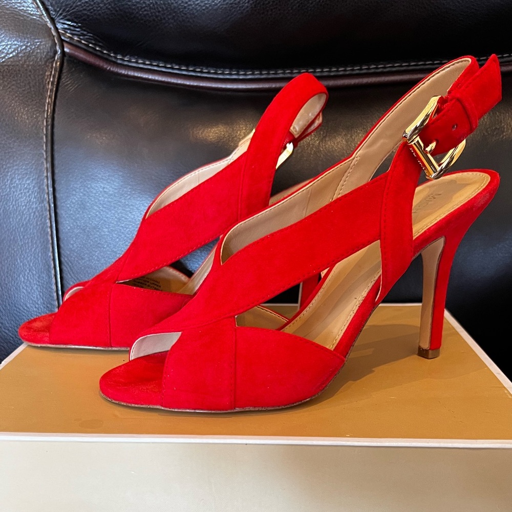 Michael Kors Becky suede sandal